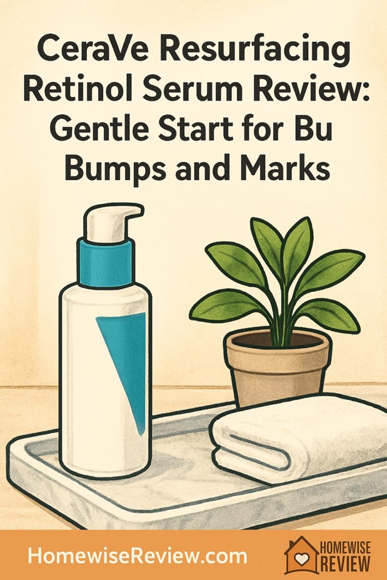 CeraVe Resurfacing Retinol Serum Review: Gentle Start for Bumps and Marks