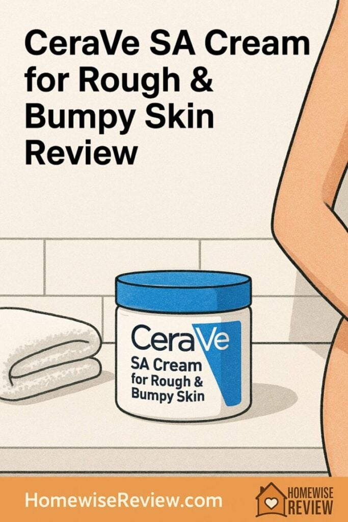 CeraVe SA Cream for Rough & Bumpy Skin Review