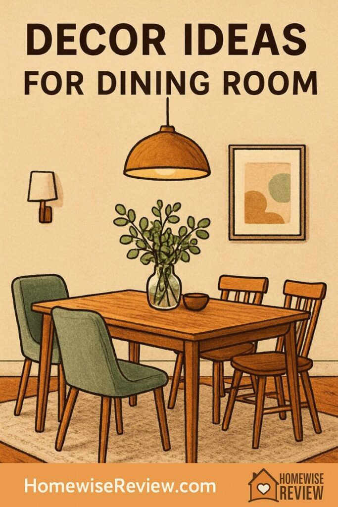 decor ideas for dining room