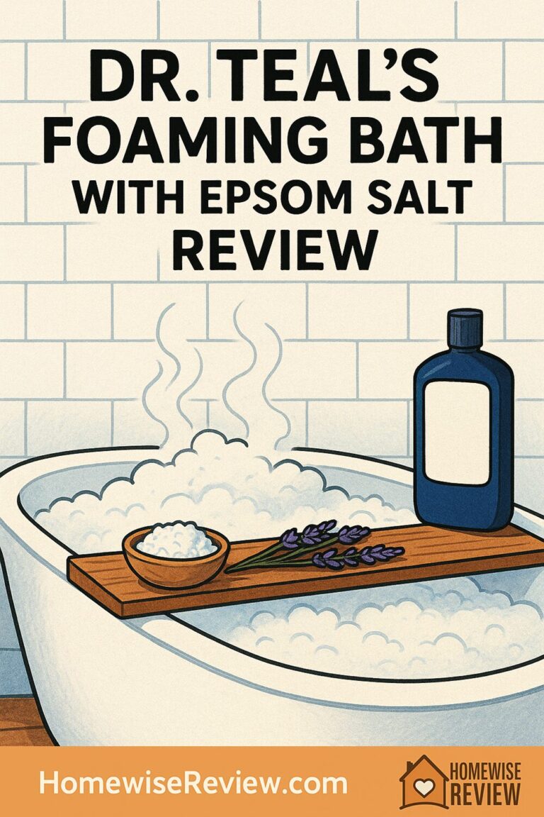 Dr. Teal's Foaming Bath with Epsom Salt Review