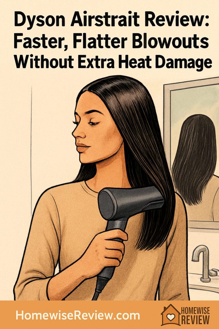 Dyson Airstrait Review: Faster, Flatter Blowouts Without Extra Heat Damage