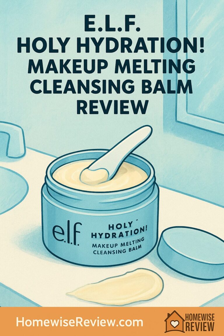 E.L.F. Holy Hydration! Makeup Melting Cleansing Balm Review