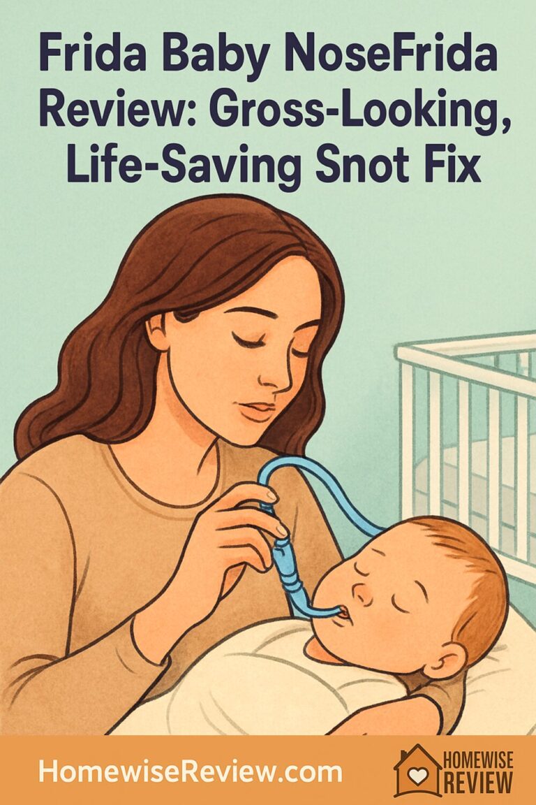 Frida Baby NoseFrida Review: Gross-Looking, Life-Saving Snot Fix