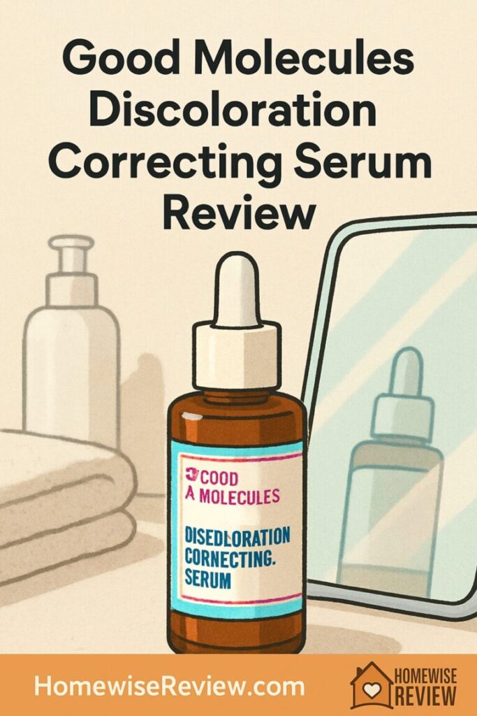 Good Molecules Discoloration Correcting Serum Review