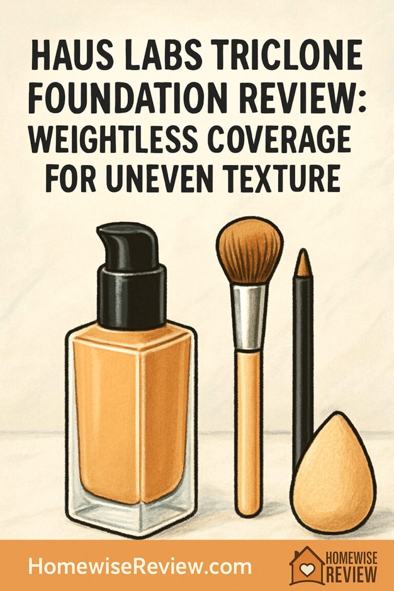 Haus Labs Triclone Foundation Review: Weightless Coverage for Uneven Texture