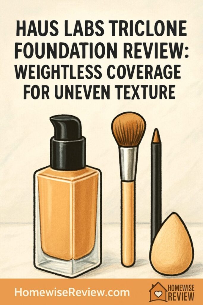 Haus Labs Triclone Foundation Review: Weightless Coverage for Uneven Texture