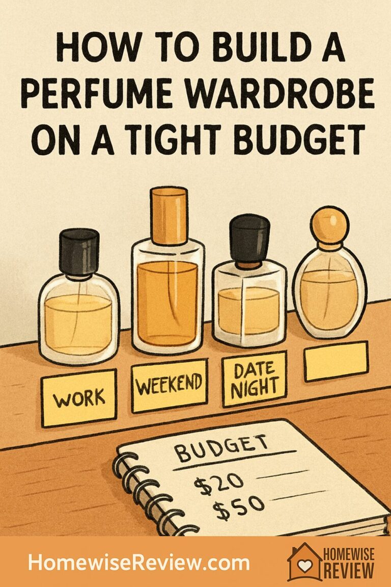How to Build a Perfume Wardrobe on a Tight Budget