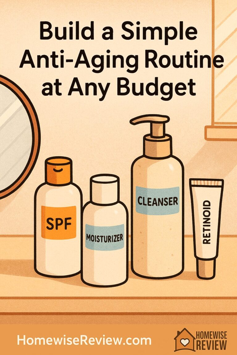 How to Build a Simple Anti-Aging Routine at Any Budget