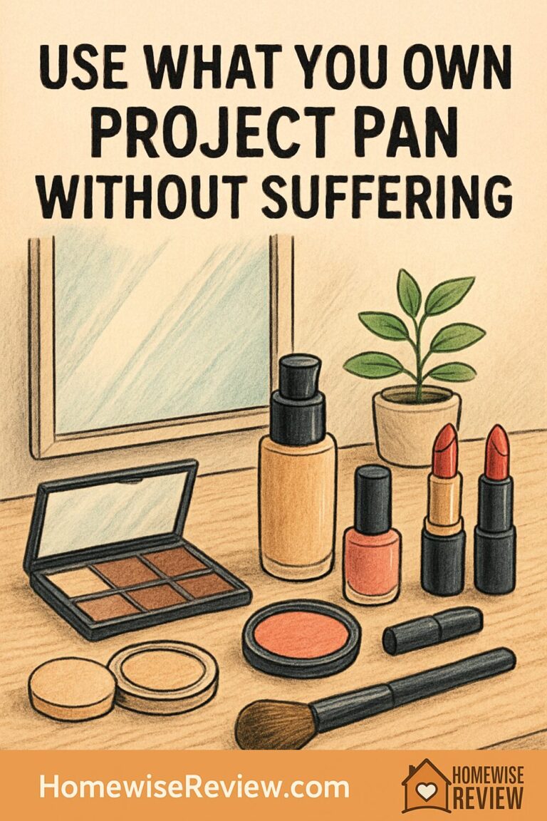 How to Build a “Use What You Own” Project Pan Without Suffering