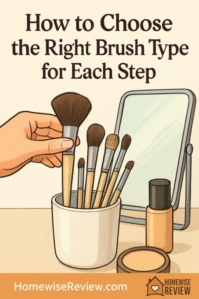How to Choose the Right Brush Type for Each Step (Condensed Guide)