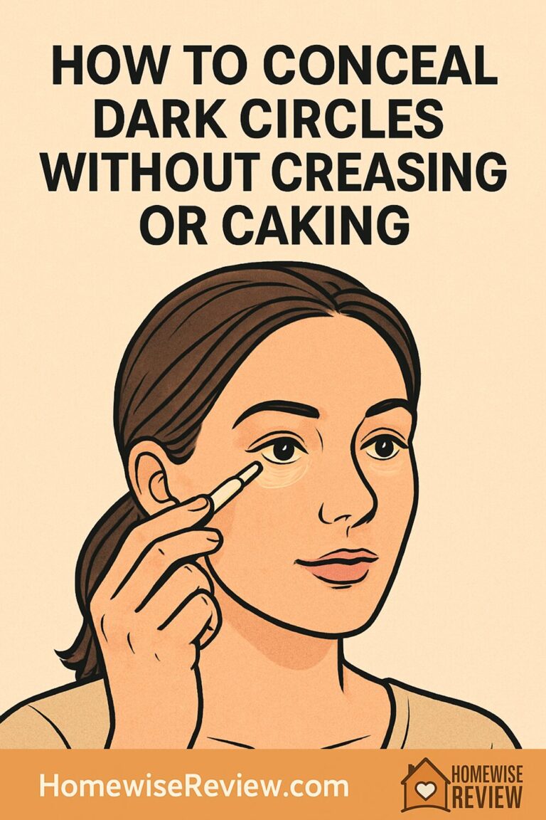 How to Conceal Dark Circles Without Creasing or Caking