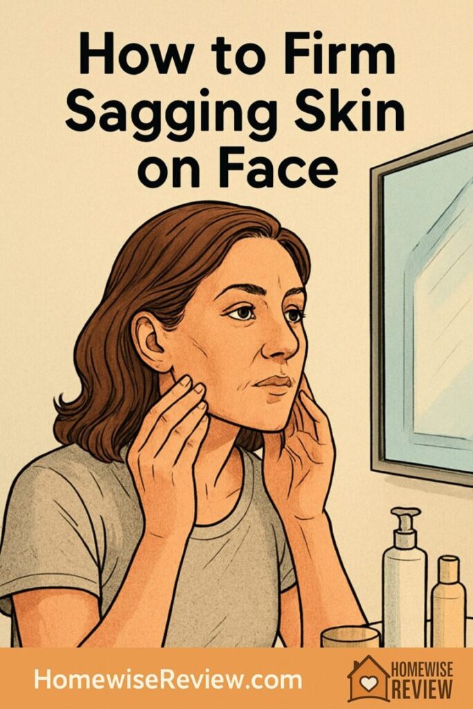 How to Firm Sagging Skin on Face