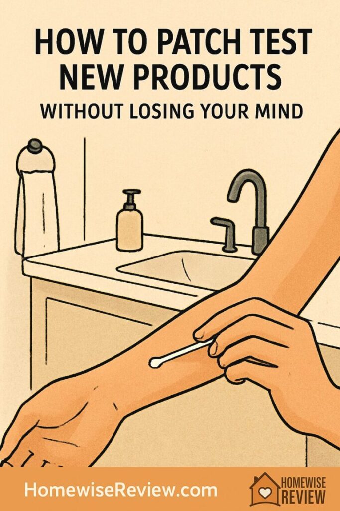 How to Patch Test New Products Without Losing Your Mind