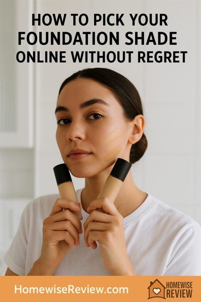 How to Pick Your Foundation Shade Online Without Regret