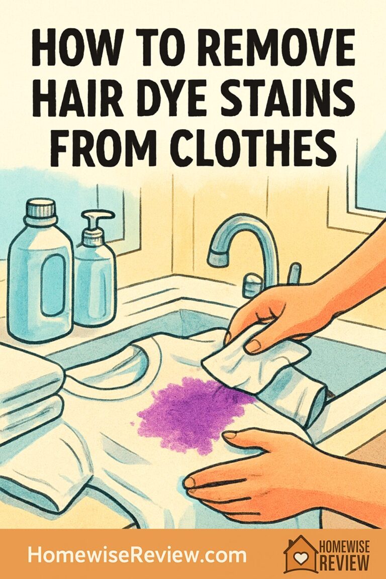 How to Remove Hair Dye Stains From Clothes