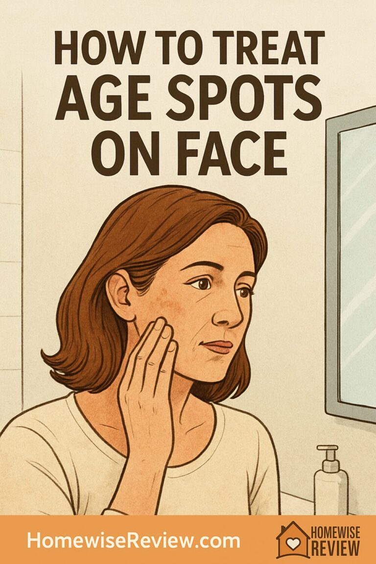 How to Treat Age Spots on Face