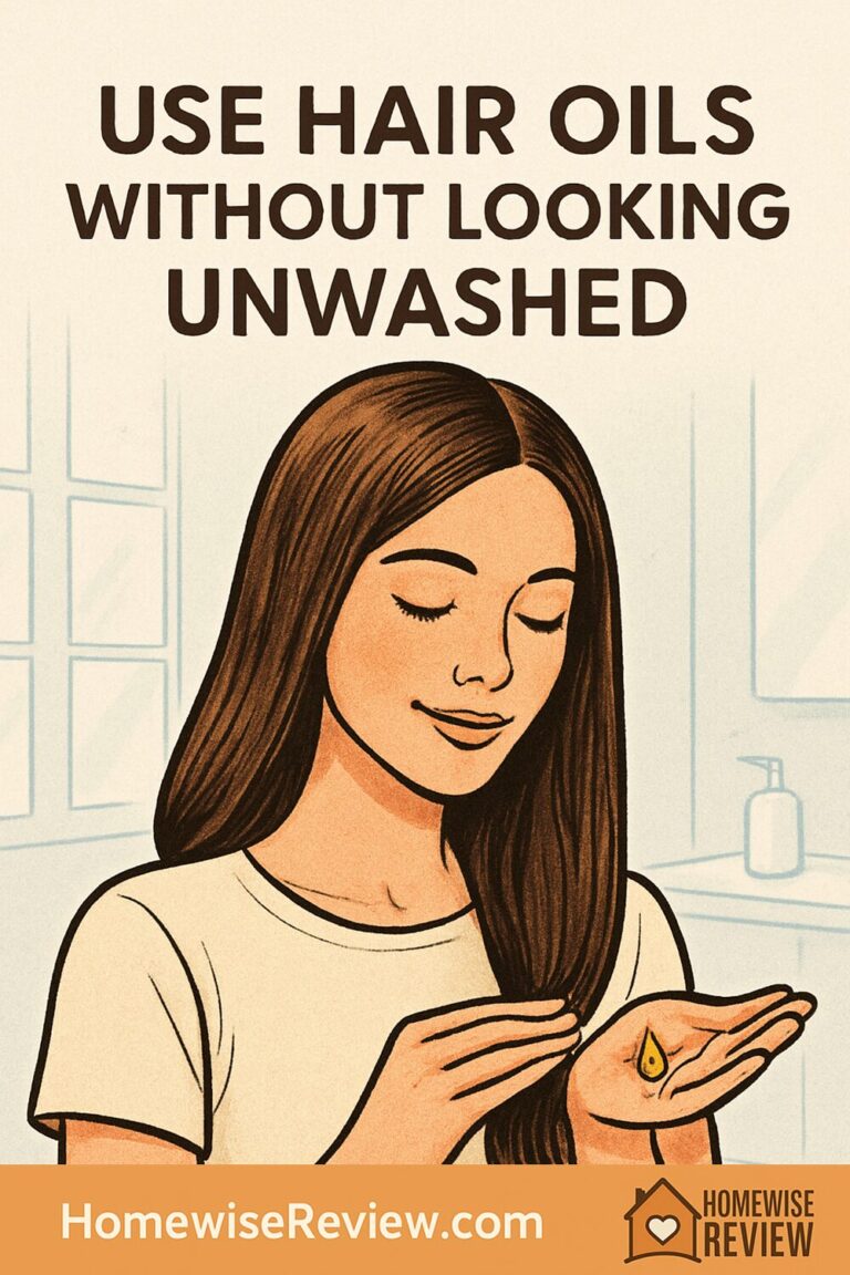 How to Use Hair Oils Without Looking Unwashed