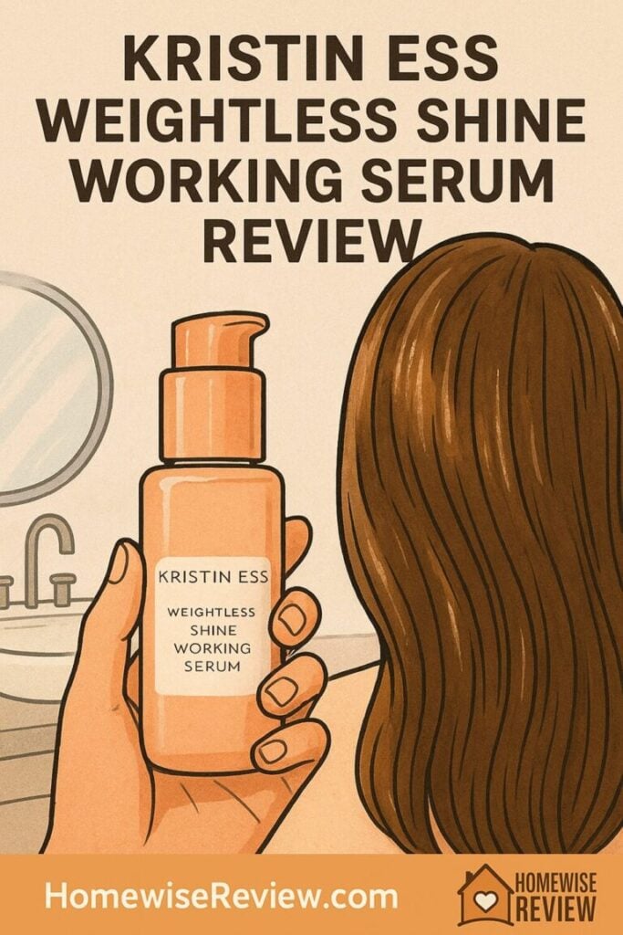 Kristin Ess Weightless Shine Working Serum Review