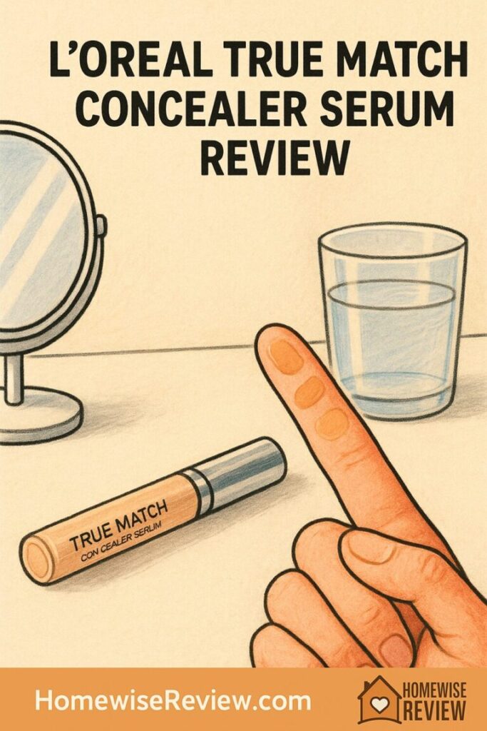 L’Oréal True Match Concealer Serum Review: Thin, Hydrating Fix for Fine Lines