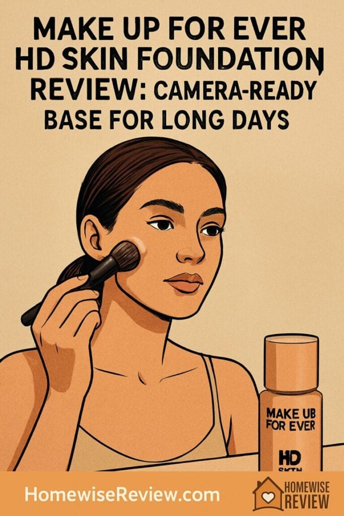 Make Up For Ever HD Skin Foundation Review: Camera-Ready Base for Long Days