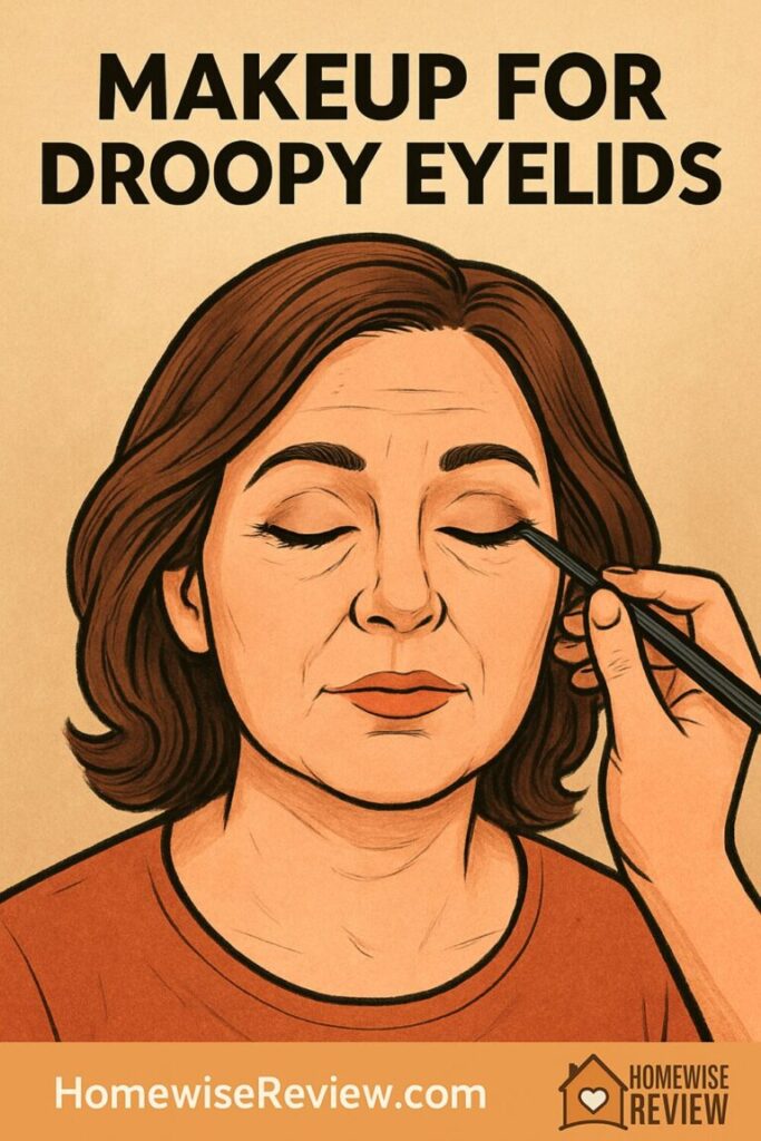 Makeup for Droopy Eyelids