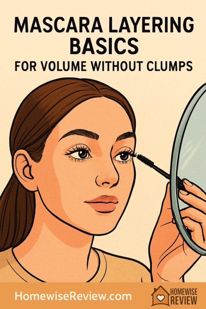 Mascara Layering Basics for Volume Without Clumps