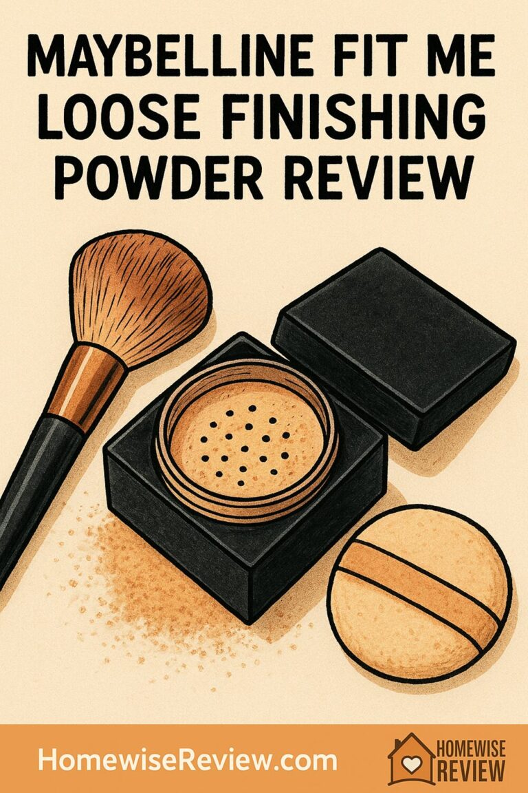 Maybelline Fit Me Loose Finishing Powder Review