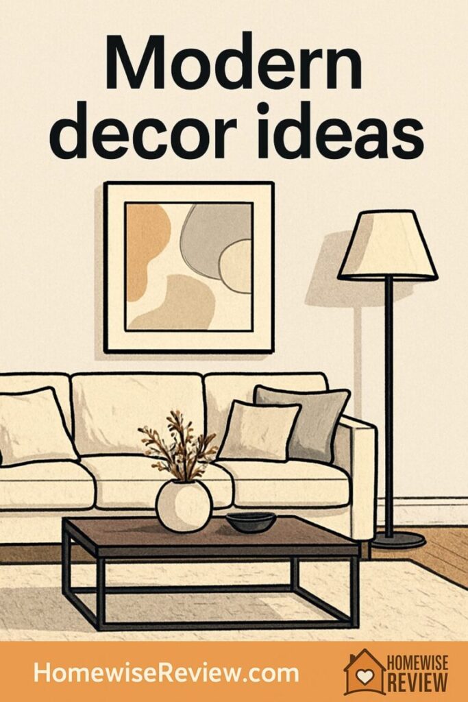 Modern decor ideas