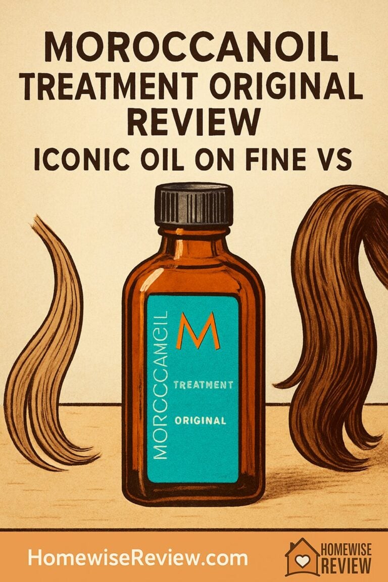 Moroccanoil Treatment Original Review: Iconic Oil on Fine vs Thick Hair
