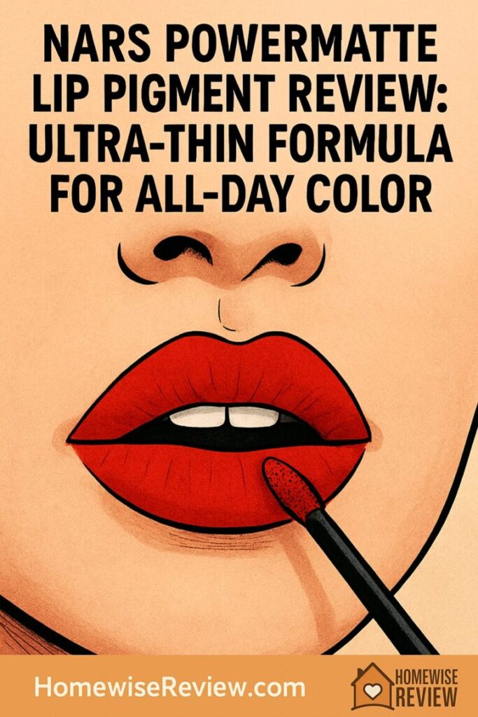 NARS Powermatte Lip Pigment Review: Ultra-Thin Formula for All-Day Color