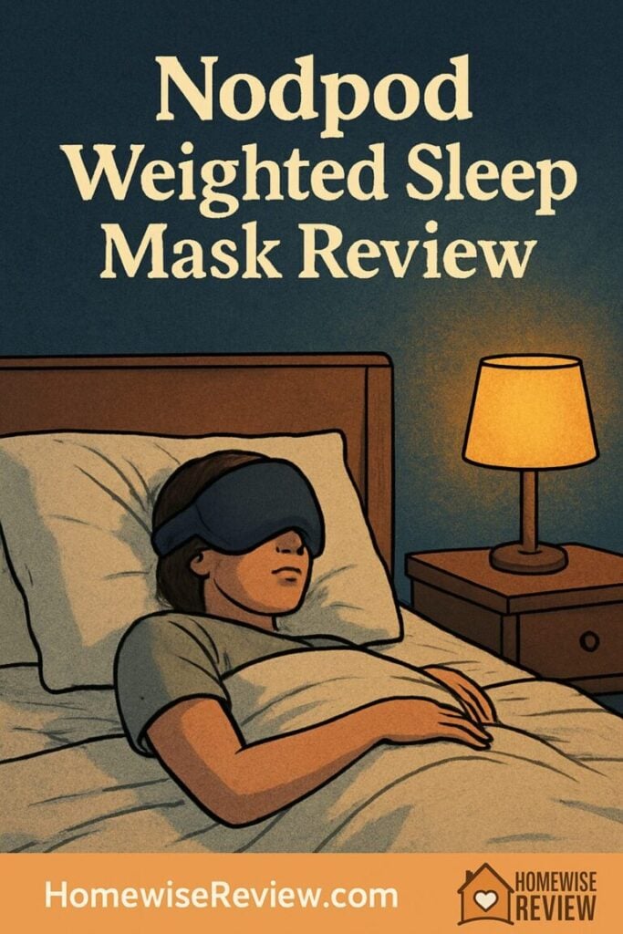 Nodpod Weighted Sleep Mask Review