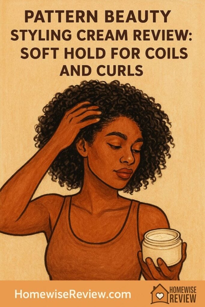 Pattern Beauty Styling Cream Review: Soft Hold for Coils and Curls