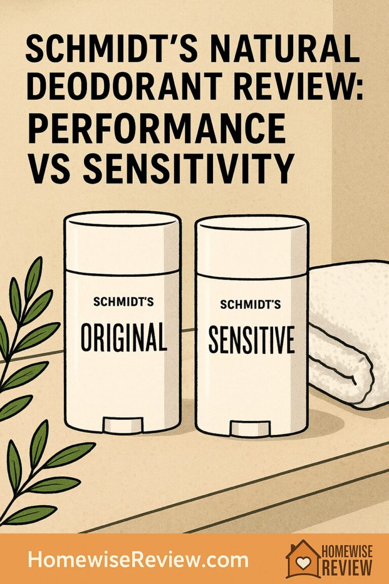 Schmidt's Natural Deodorant Review: Performance vs Sensitivity