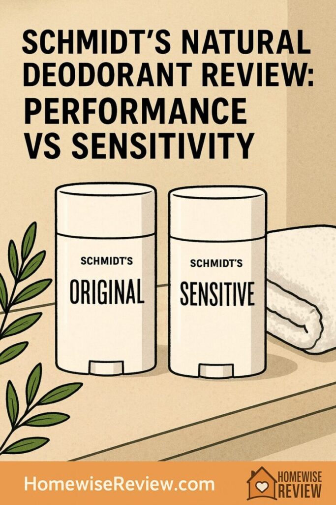 Schmidt's Natural Deodorant Review: Performance vs Sensitivity