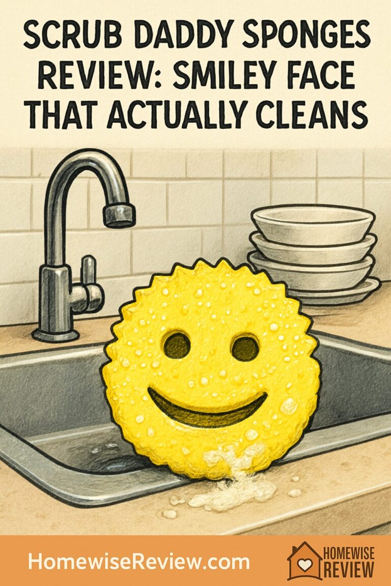 Scrub Daddy Sponges Review: Smiley Face That Actually Cleans?
