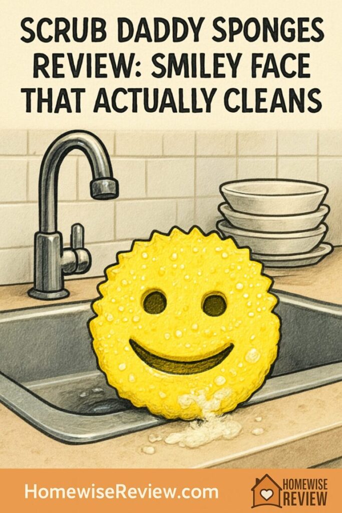 Scrub Daddy Sponges Review: Smiley Face That Actually Cleans?