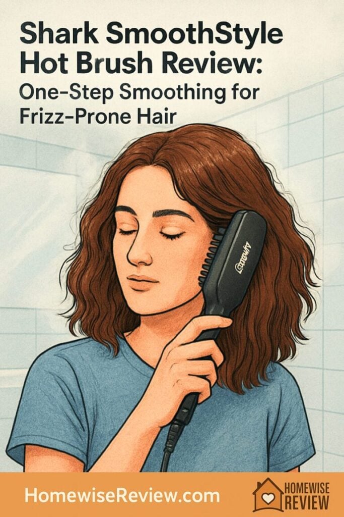 Shark SmoothStyle Hot Brush Review: One-Step Smoothing for Frizz-Prone Hair