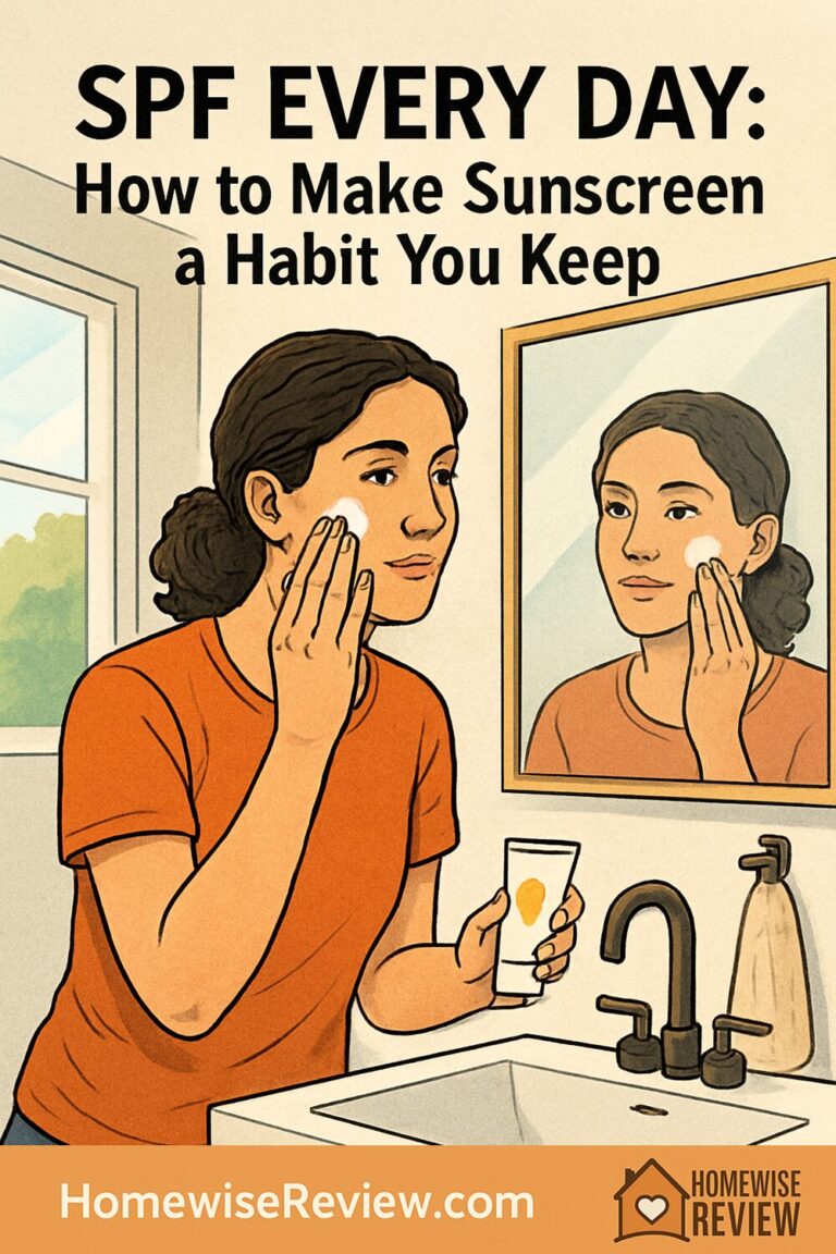 SPF Every Day: How to Make Sunscreen a Habit You Keep