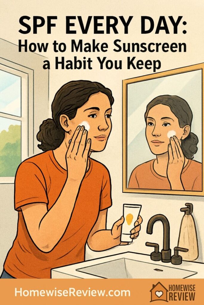 SPF Every Day: How to Make Sunscreen a Habit You Keep