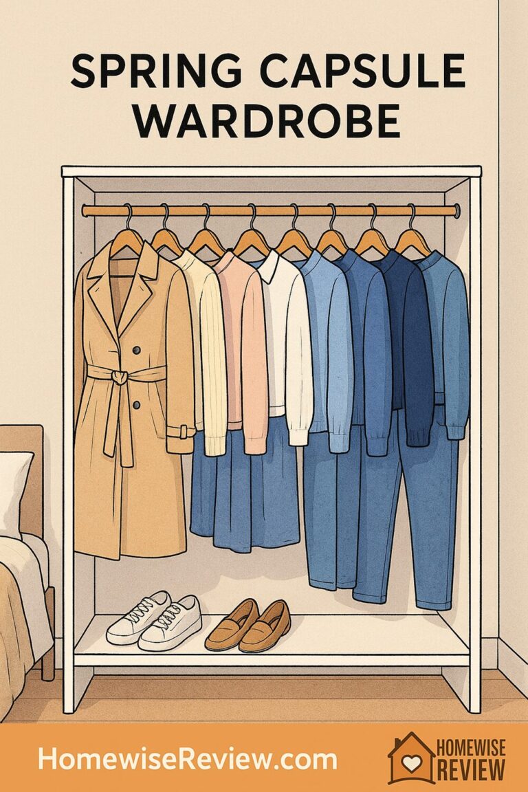 spring capsule wardrobe