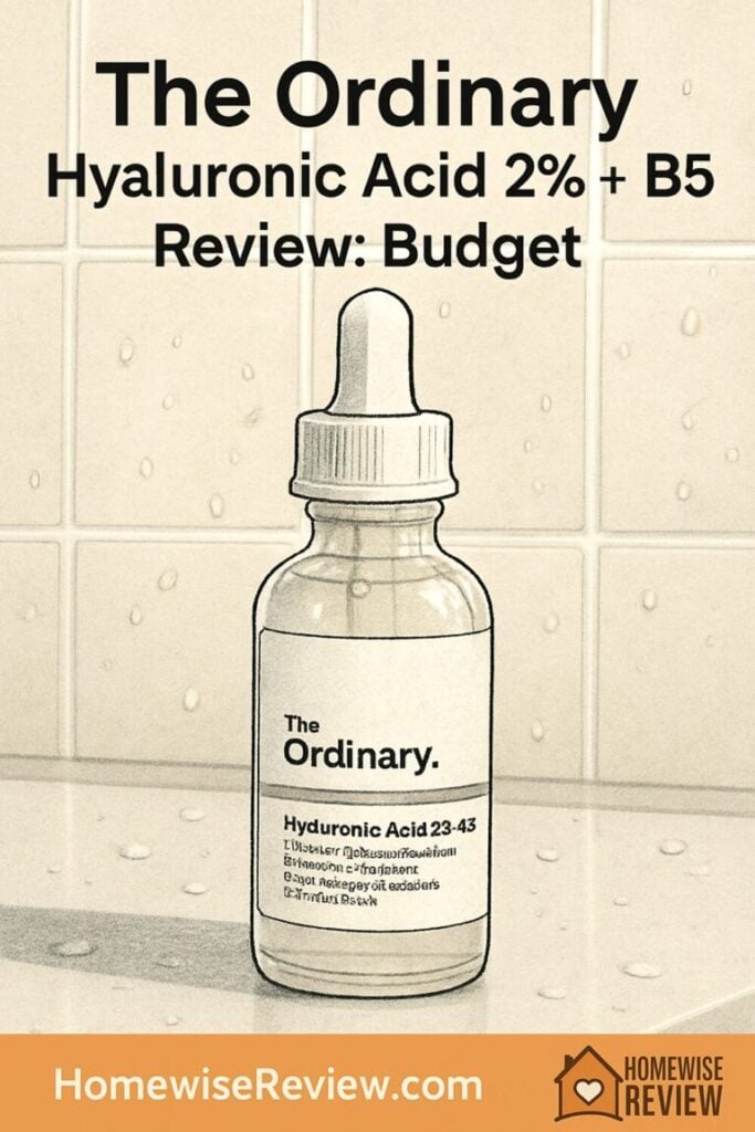 The Ordinary Hyaluronic Acid 2% + B5 Review: Budget Hydration Hit or Miss?