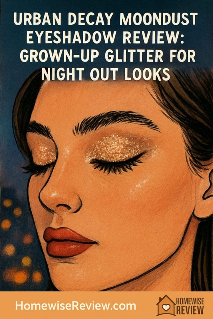 Urban Decay Moondust Eyeshadow Review: Grown-Up Glitter for Night Out Looks