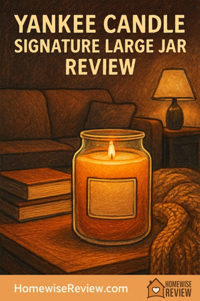 Yankee Candle Signature Large Jar Review: Long Burn, Cozy Nights