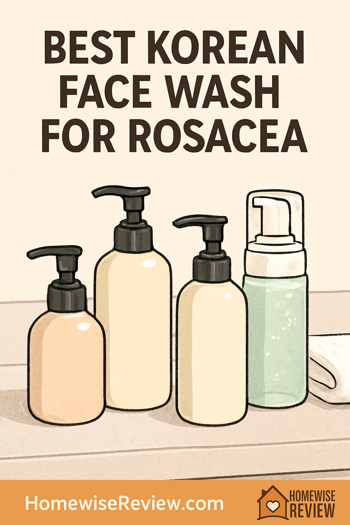 Best Korean Face Wash for Rosacea