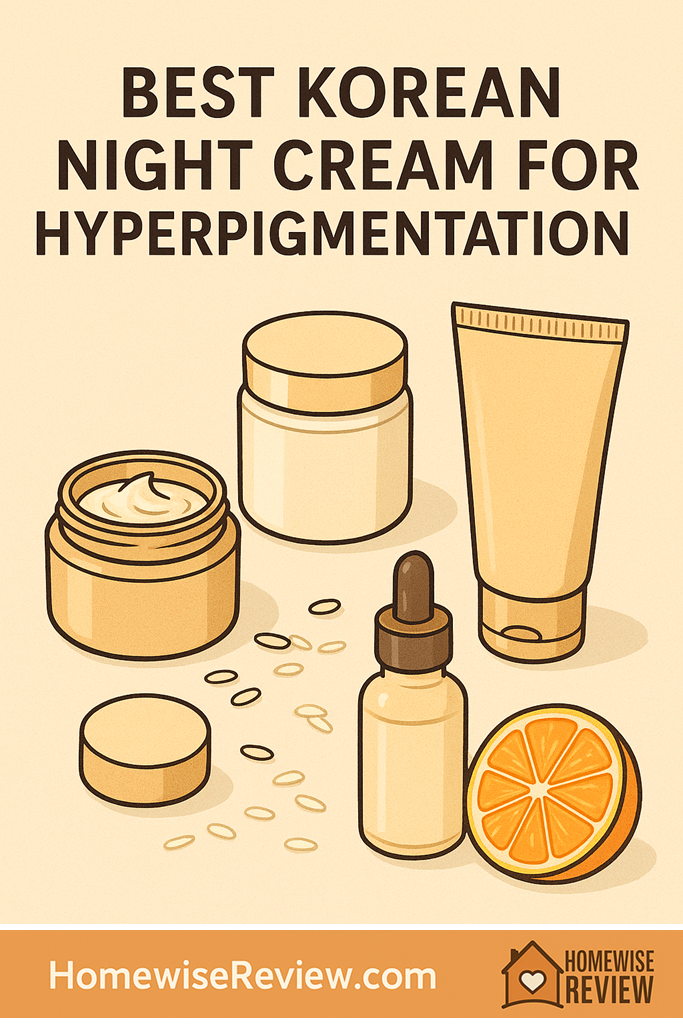 Best Korean Night Cream for Hyperpigmentation