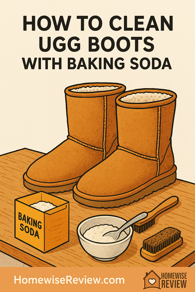 How to clean Ugg boots with baking soda