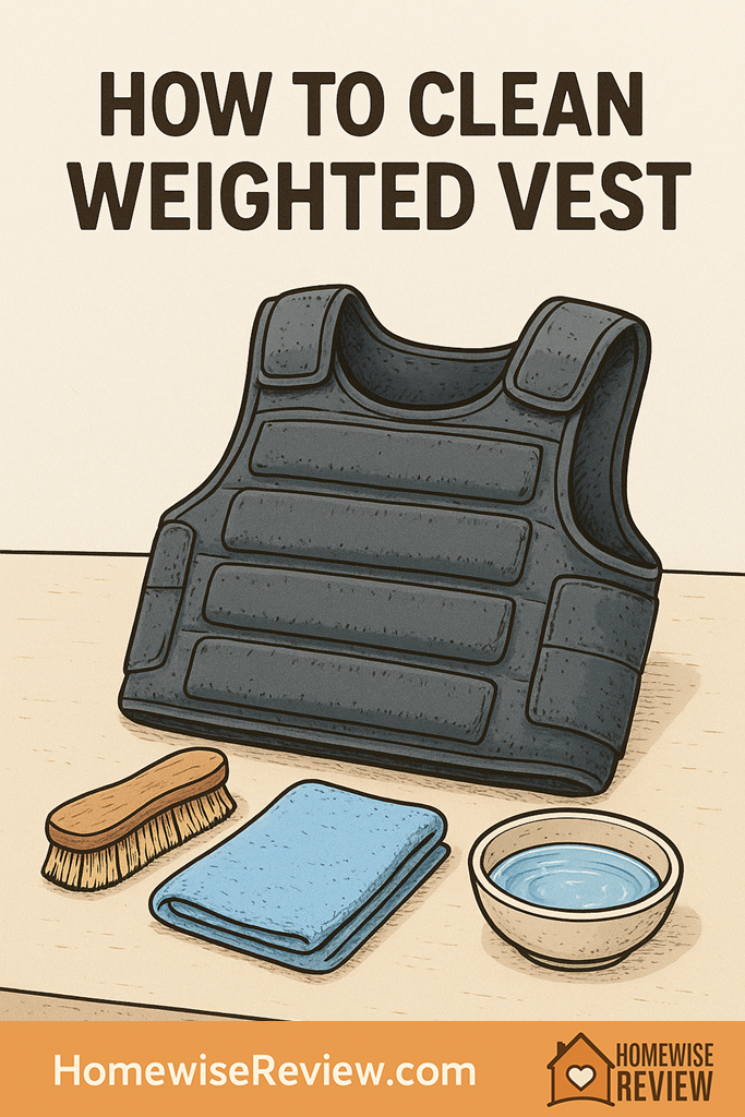 How to clean Weighted Vest