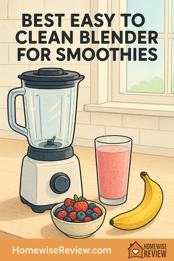 Best Easy to Clean Blender for Smoothies