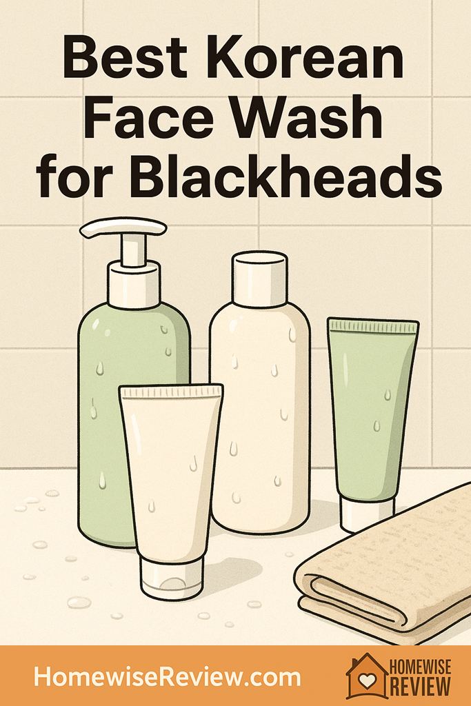 Best Korean Face Wash for Blackheads