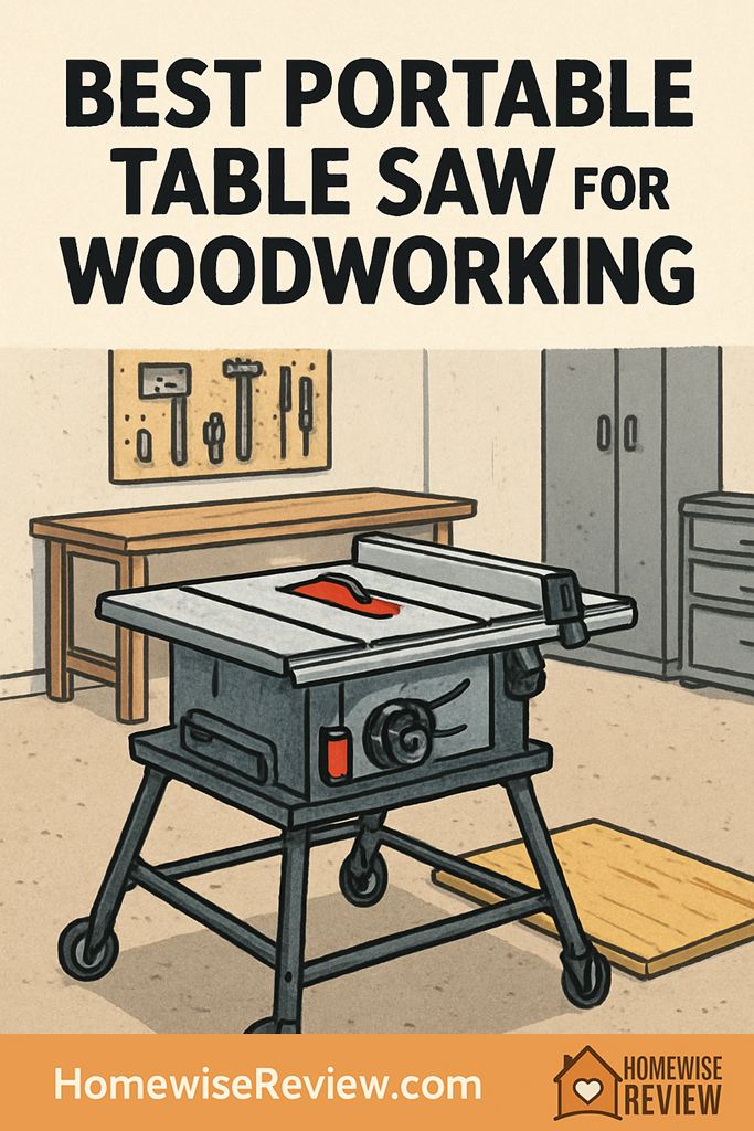 Best Portable Table Saw for Woodworking